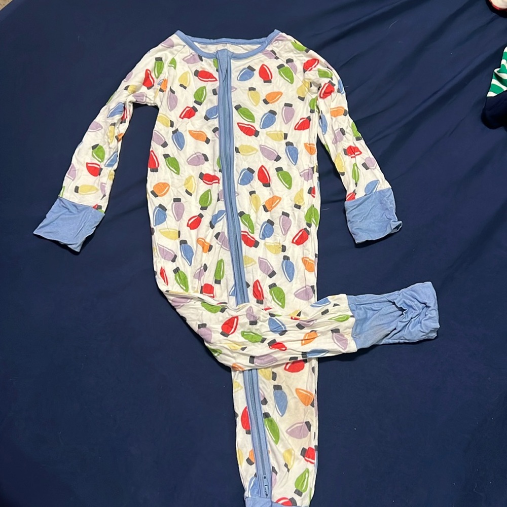 Little one shop co light onesie